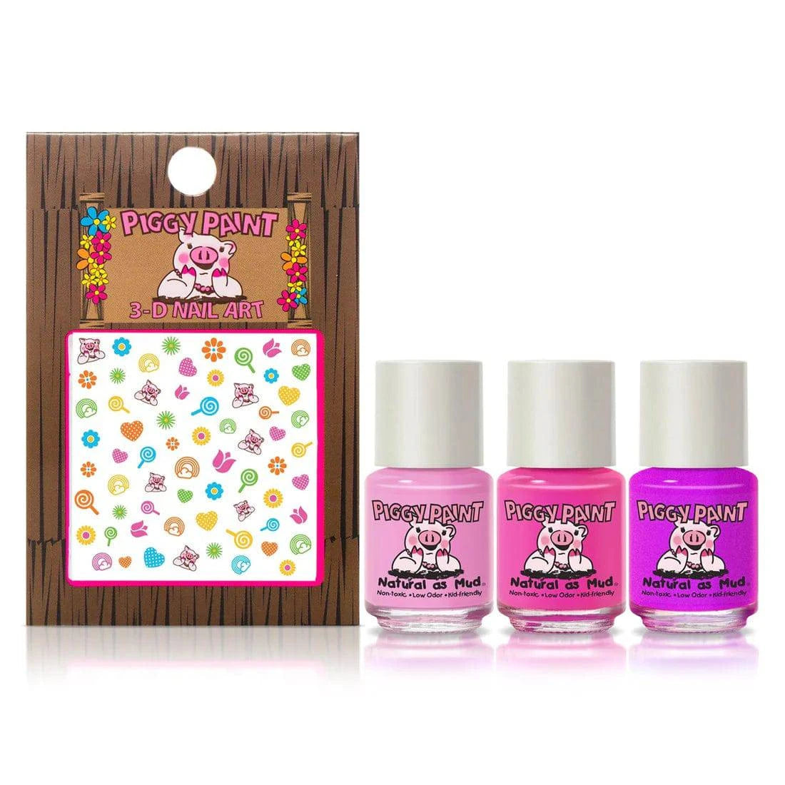 Piggy Paint Nail Polish Gift Set Rainbow Party