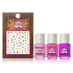 Piggy Paint Nail Polish Gift Set Rainbow Party