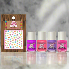 Piggy Paint Nail Polish Gift Set Swirls and Twirls