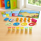 Play-Doh Create Shape and Count Numbers Playset Playmats Flashcards Ages 2+