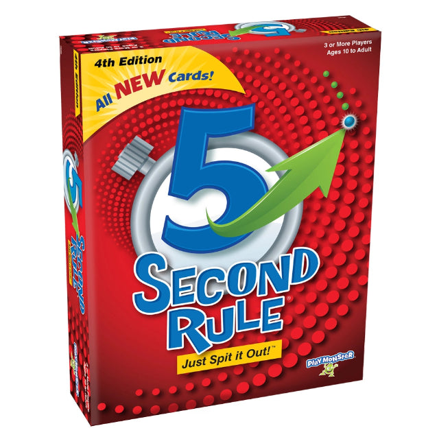 PlayMonster 5 Second Rule 4th Edition Card Game
