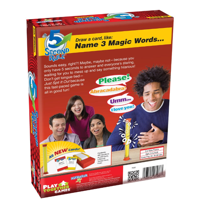 PlayMonster 5 Second Rule 4th Edition Card Game