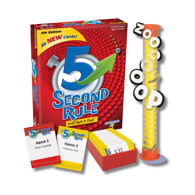 PlayMonster 5 Second Rule 4th Edition Card Game