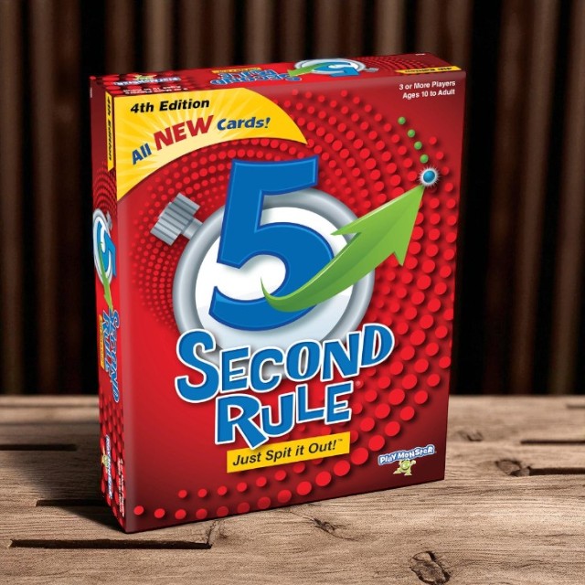 PlayMonster 5 Second Rule 4th Edition Card Game