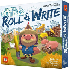 Portal Games Imperial Settlers Roll and Write Build Harvest Board Game