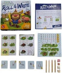 Portal Games Imperial Settlers Roll and Write Build Harvest Board Game