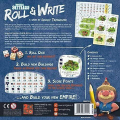 Portal Games Imperial Settlers Roll and Write Build Harvest Board Game