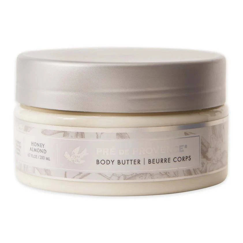 Pre De Provence Body Butter 6.7 oz Moisturizing Cream for Nourished, Soft Skin
