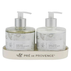 Pre De Provence Honey Almond Hand Soap, Lotion, and Caddy Gift Set