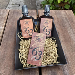 Pre De Provence No.63 Beard Cream, Hair & Body Wash, Lotion Gift Box