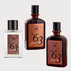 Pre De Provence No.63 Eau de Toilette, Hair & Body Wash, Lotion Gift Box