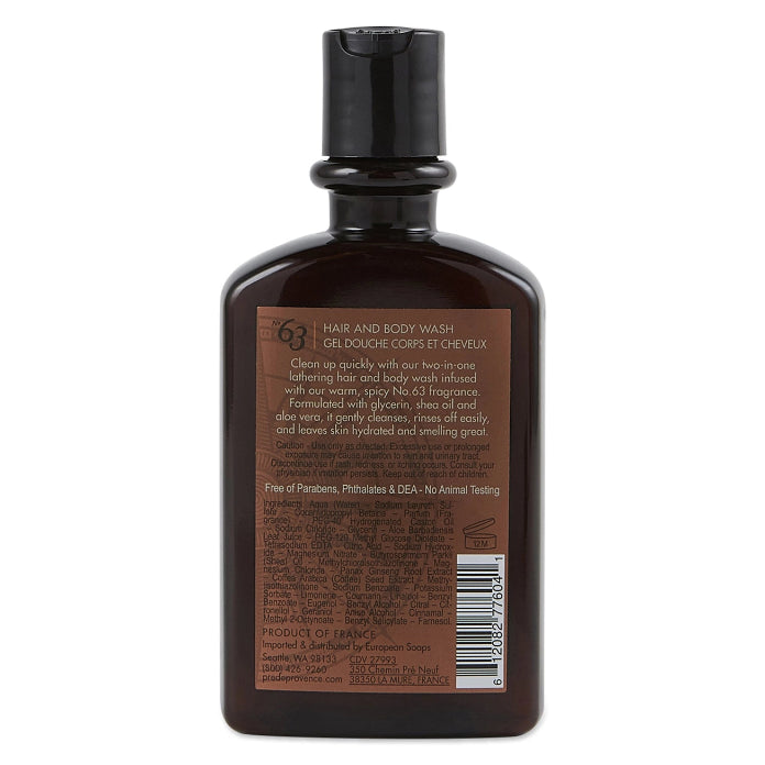 Pre De Provence No.63 Hair and Body Wash 8 oz
