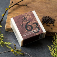 Pre De Provence No.63 Shave Cream, Balm, Cube Soap, & Dish Gift Box