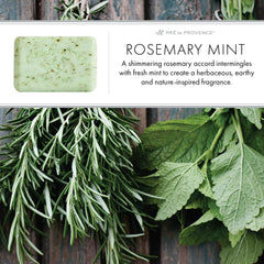 Pre De Provence Soap ROSEMARY MINT 3 Pack (250 Gram Ea.) Quad-milled