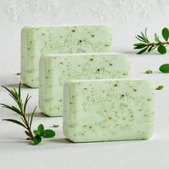 Pre De Provence Soap ROSEMARY MINT 3 Pack (250 Gram Ea.) Quad-milled