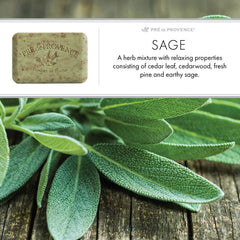 Pre De Provence Soap SAGE 3 Pack (250 Gram Ea.) Quad-milled