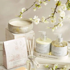 Pre De Provence Three Wick Candle Honey Almond 10.5 oz