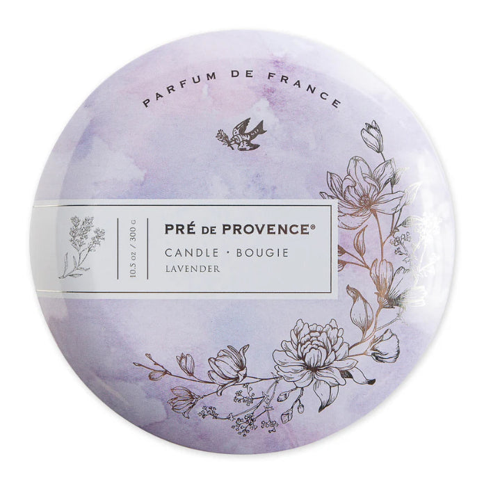 Pre De Provence Three Wick Candle Lavender 10.5 oz