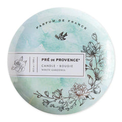 Pre De Provence Three Wick Candle White Gardenia 10.5 oz