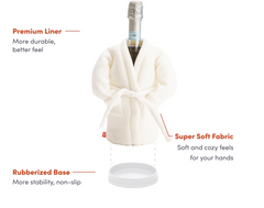 Puffin - The Resort Robe - Insulated Wine Cooler | Champagne Bottle Insulator