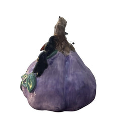 Purple Pumpkin Decor