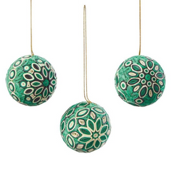 Quilled Ornaments | Evergreen Set of 3