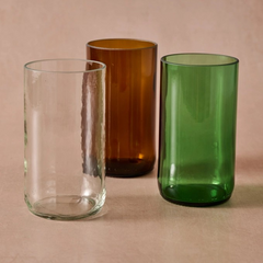 Recycled Glass Tumbler | Green (8 oz)