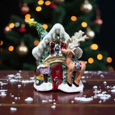 Reindeer Cottage Candle House