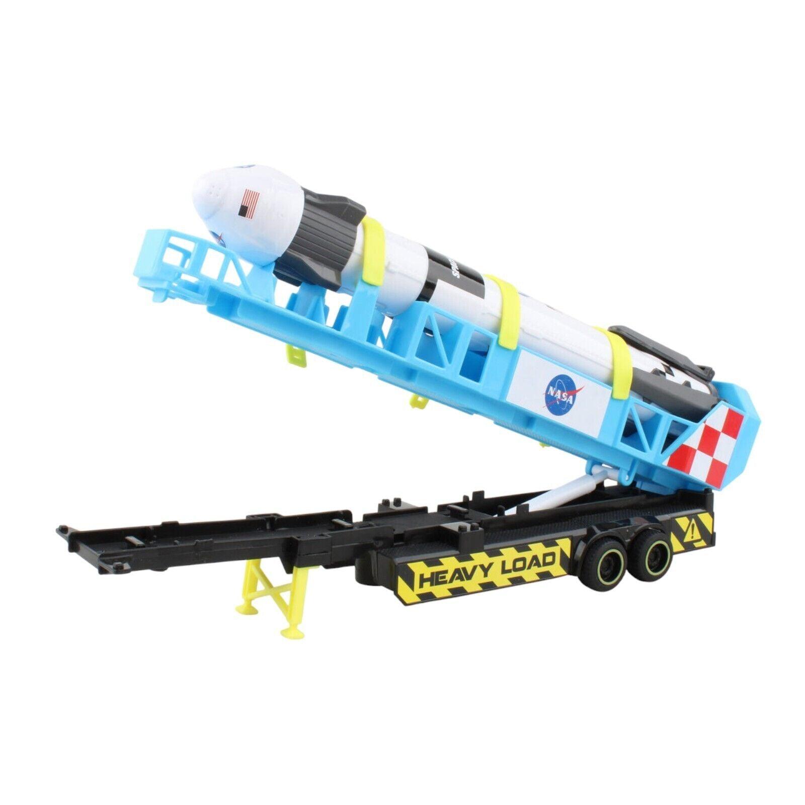 Rocket Transporter Big Rig with Lights and Sound