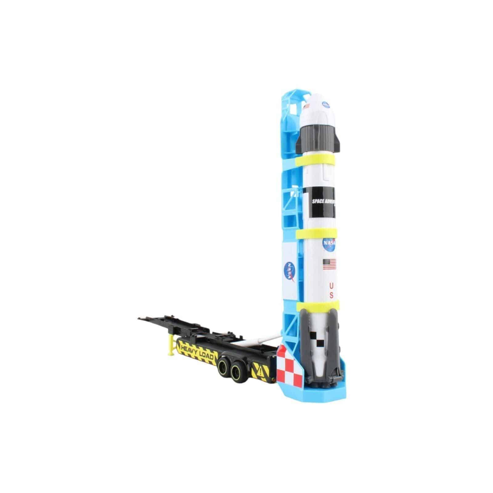 Rocket Transporter Big Rig with Lights and Sound