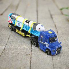 Rocket Transporter Big Rig with Lights and Sound