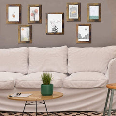 Rustic Farmhouse Gallery Wall Frame Set (7-Pack)