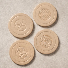 Sacred Geometry Ceramic Coasters