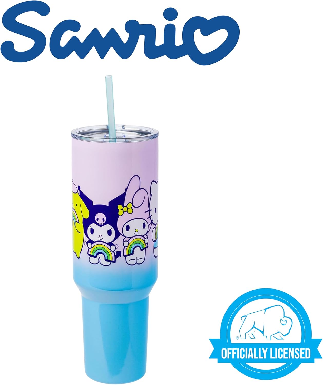 Sanrio Ombre Stainless Steel Insulated Tumbler 40 oz