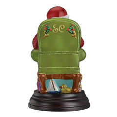 Santa Checking His List Christmas Light