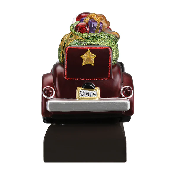 Santa in Antique Car Christmas Light