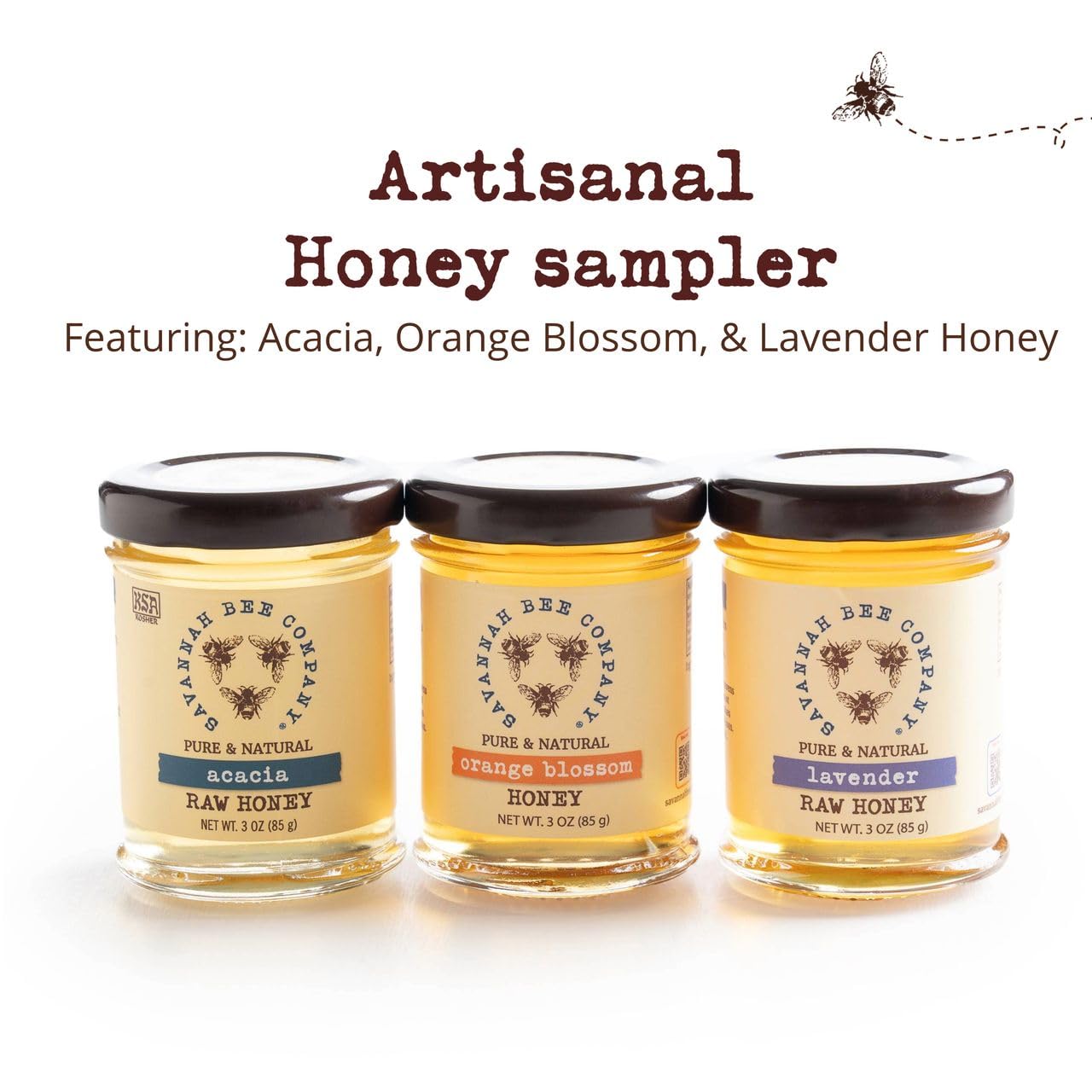Savannah Bee Company Honey Sample Set - Artisanal Honey