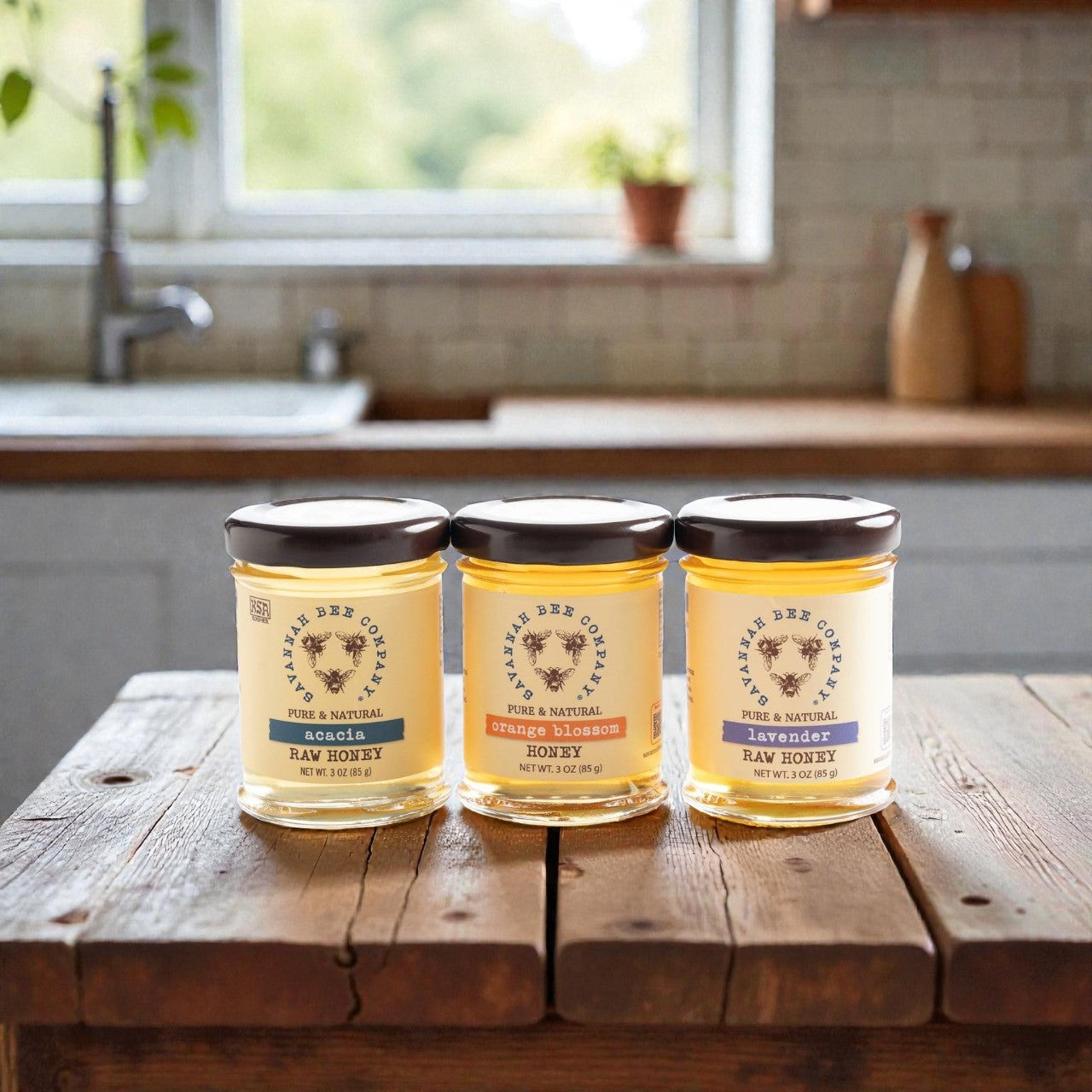 Savannah Bee Company Honey Sample Set - Artisanal Honey