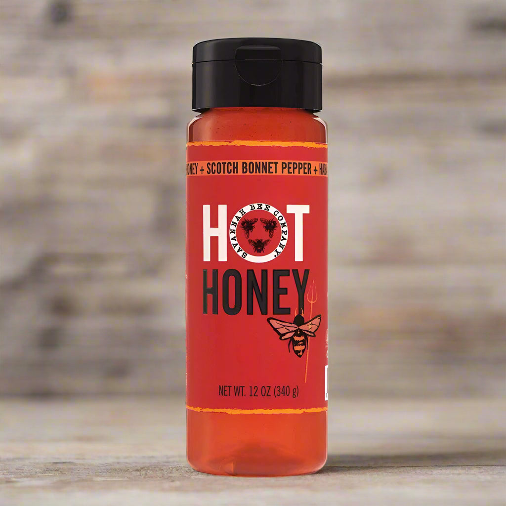 Savannah Bee Company Hot Honey | 12 oz Squeeze Bottle