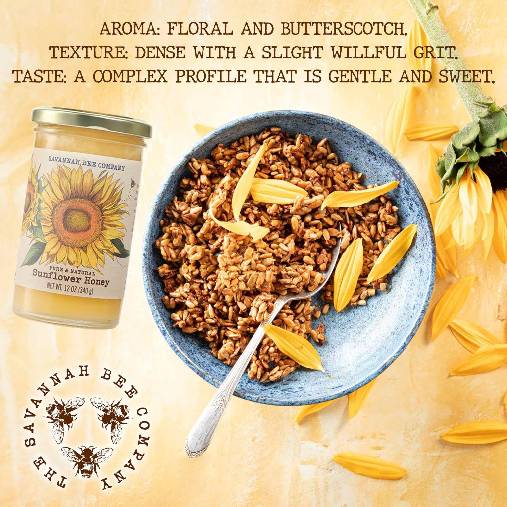 Savannah Bee Company Sunflower Honey