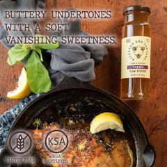 Savannah Bee Company Tupelo Raw Honey | Pure, Natural | 12 oz Jar