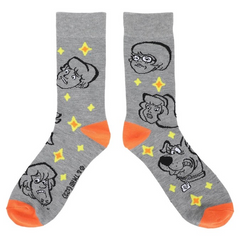 Scooby Doo & Gang 5 Pair Men's Crew Socks