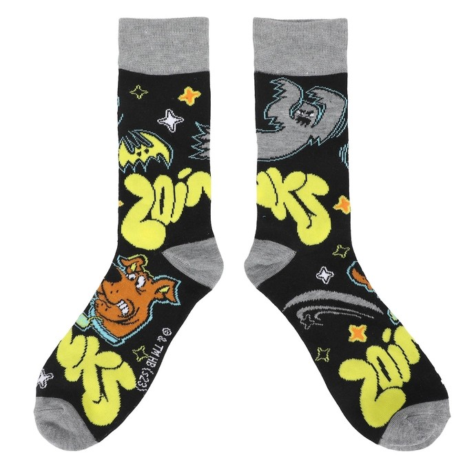 Scooby Doo & Gang 5 Pair Men's Crew Socks