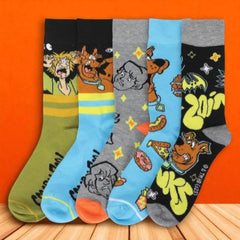 Scooby Doo & Gang 5 Pair Men's Crew Socks