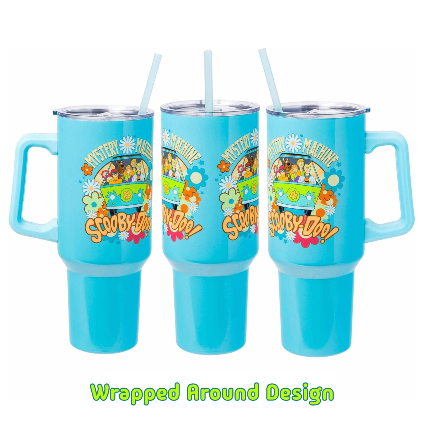 Scooby Doo Mystery Machine Stainless Steel Insulated Tumbler 40oz