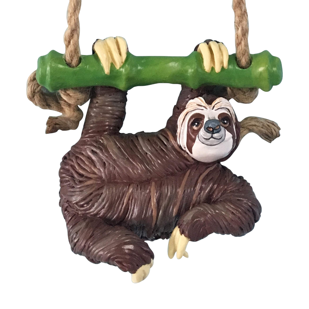Sloth Garden Figurine Hanging Decor