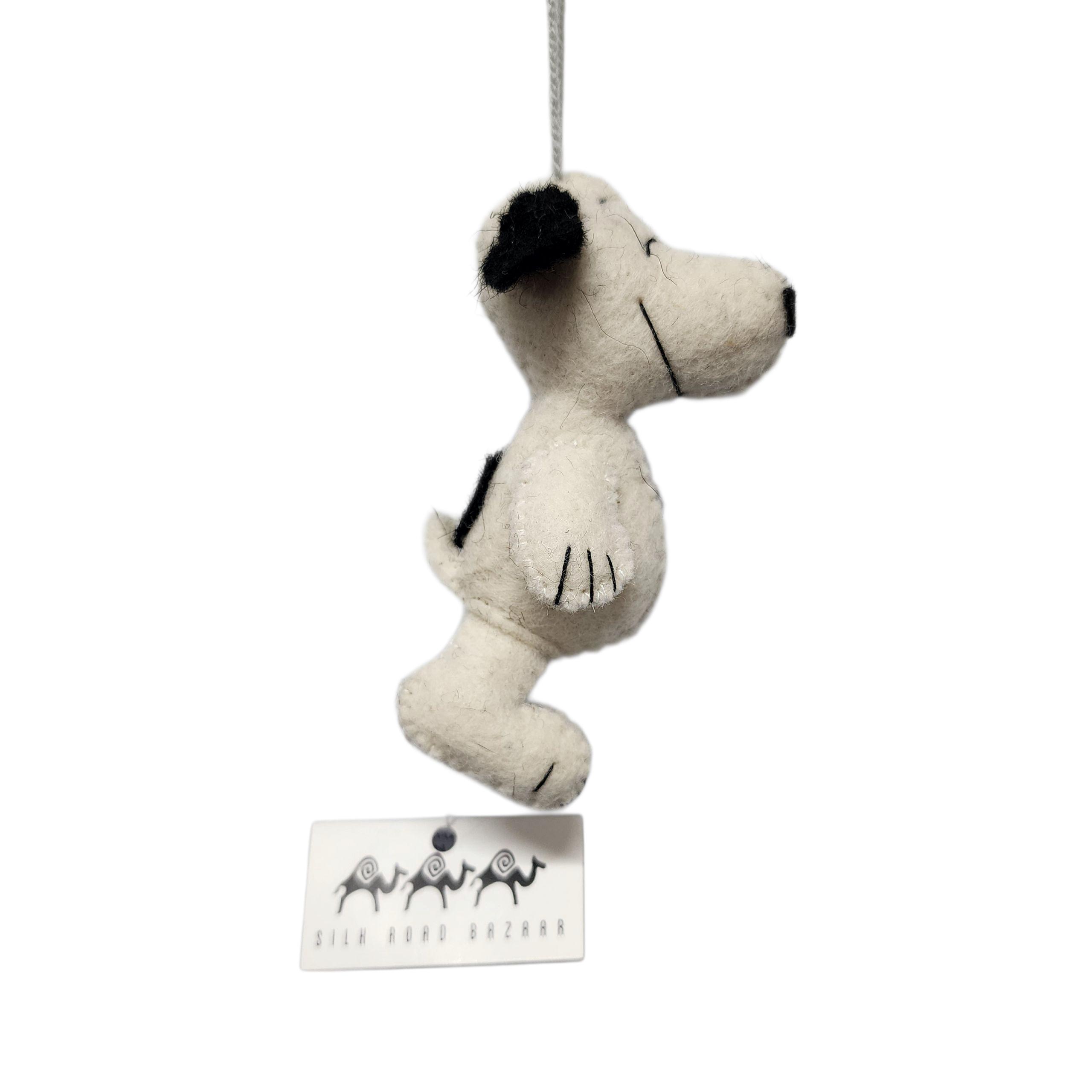 Snoopy Ornament | Handcrafted Felt Hanging Decor