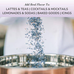 Sonoma Syrup Co Lavender Infused Simple Syrup, 12.7 Fl Oz for Coffee, Cocktails, and Cooking