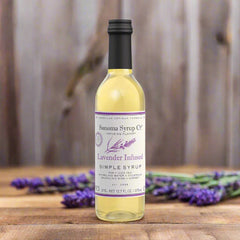 Sonoma Syrup Co Lavender Infused Simple Syrup, 12.7 Fl Oz for Coffee, Cocktails, and Cooking