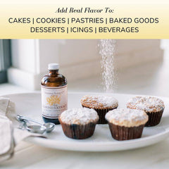 Sonoma Syrup Co Pure Almond Extract, 8 Fl Oz for Baking